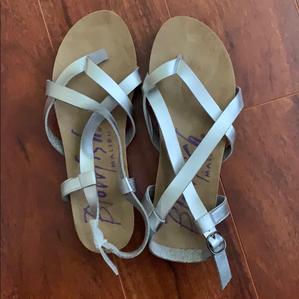 Blowfish Malibu Silver sandals
